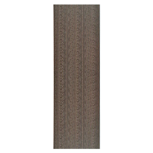 Set 5 panouri decorative, riflaj, polimer rigid, Naimeed D5467, 270x30x0.5cm, Maro - 221.ro