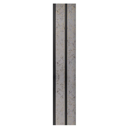 Set 5 panouri decorative, riflaj, polimer rigid, Naimeed D5487, 270x12x1cm, Crem - 221.ro