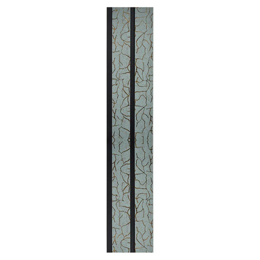 Set 5 panouri decorative, riflaj, polimer rigid, Naimeed D5488, 270x12x1cm, Turcoaz - 221.ro