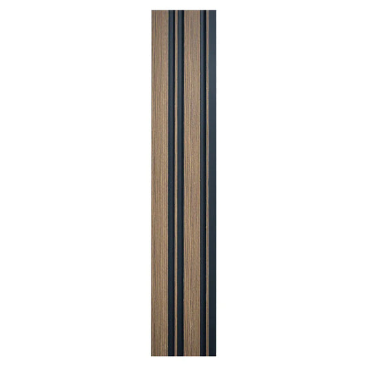 Set 5 panouri decorative, riflaj, polimer rigid, Naimeed D5489, 270x12x1cm, Maro - 221.ro