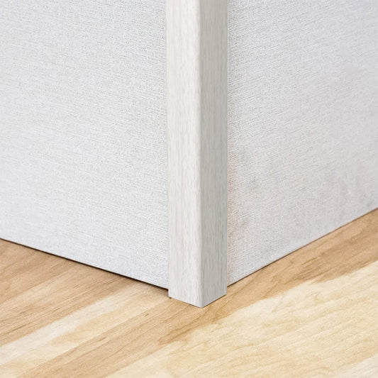 Set 5 Coltare decorative, polimer rigid, Naimeed D5510, Gri deschis, 270x3x3cm