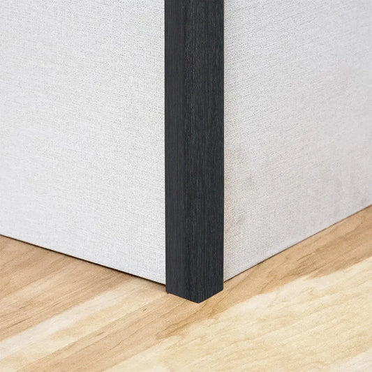Set 5 Coltare decorative, polimer rigid, Naimeed D5511, Negru, 270x3x3cm - 221.ro