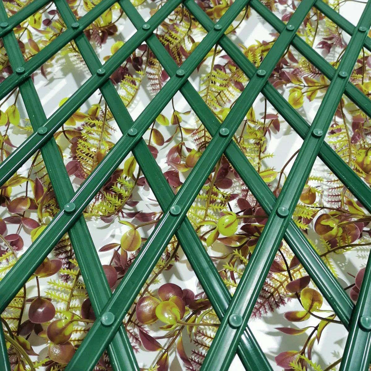 Paravan verde artificial, extensibil, Naimeed D5573, Verde/Maro - 221.ro