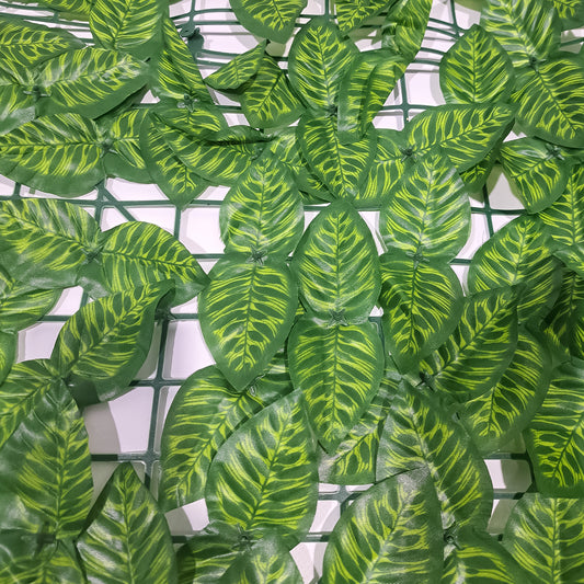 Plasa gard, frunze artificiale, Naimeed D5569, paravan pentru balcon, terasa si gard, Verde