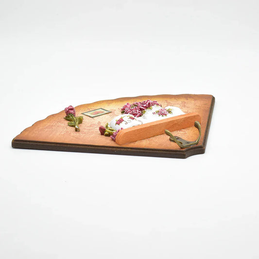 Cuier decorativ D56, 27,5x18 cm, m3 - 221.ro