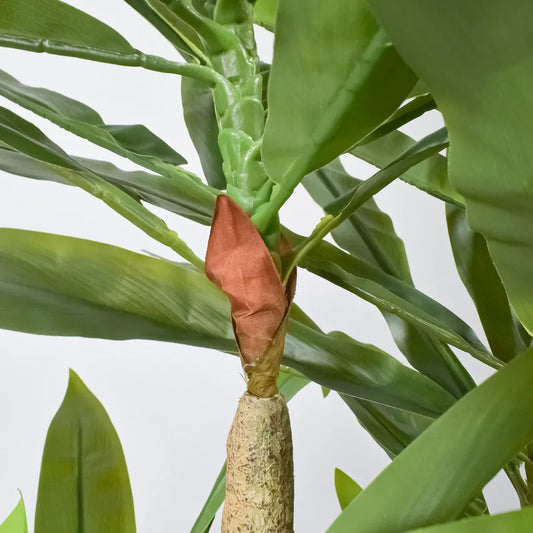 Planta artificiala, Dracaena fara ghiveci, Naimeed D5602, 120x85 cm, Verde - 221.ro