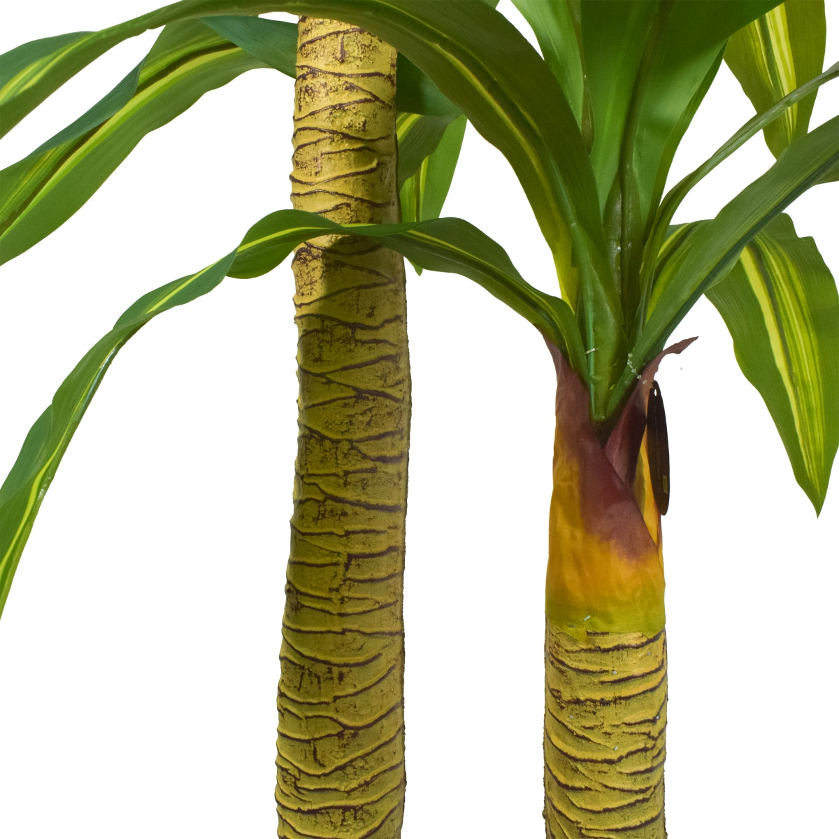 Copac artificial, Dracaena fara ghiveci, Naimeed D5612, 166x100 cm, Verde/Galben