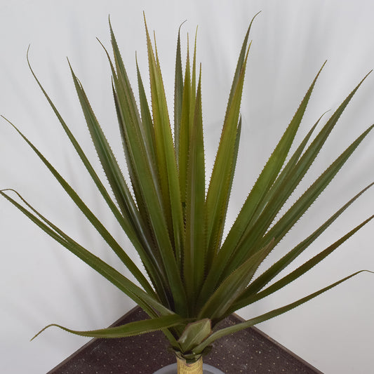 Copac artificial, Yucca fara ghiveci, Naimeed D5622, 140x80 cm, Verde