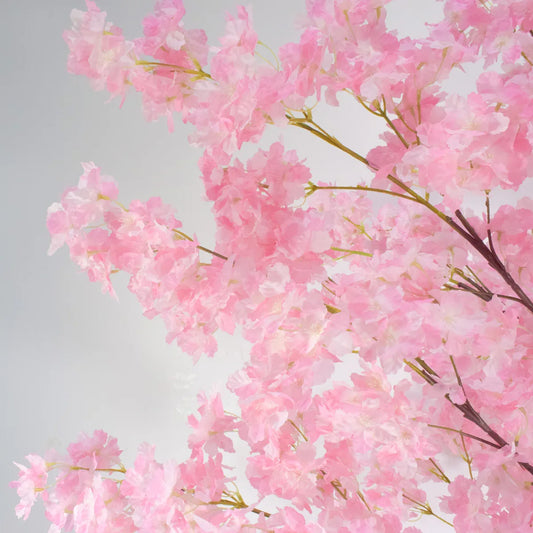 Copac artificial, Cires Japonez (Sakura) fara ghiveci, Naimeed D5624, 185x110 cm, Roz - 221.ro