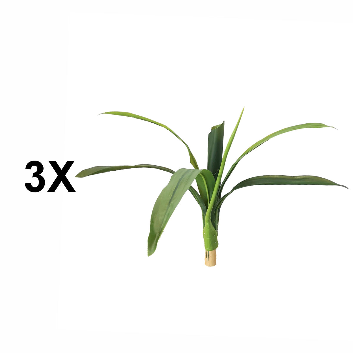 Floare artificiala, Guzmania fara ghiveci, Naimeed D5627, 70x75 cm, Rosu