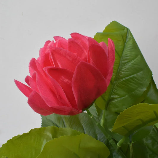 Floare artificiala fara ghiveci, Naimeed D5630, 90x67 cm, Rosu - 221.ro