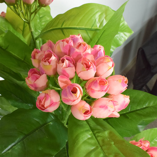 Floare artificiala fara ghiveci, Naimeed D5631, 90x67 cm, Roz