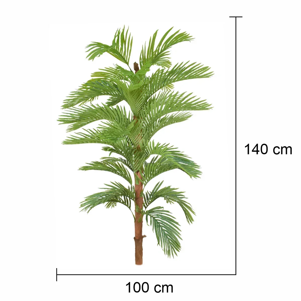 Copac artificial, Palmier fara ghiveci, Naimeed D5636, 140x100 cm, Verde - 221.ro