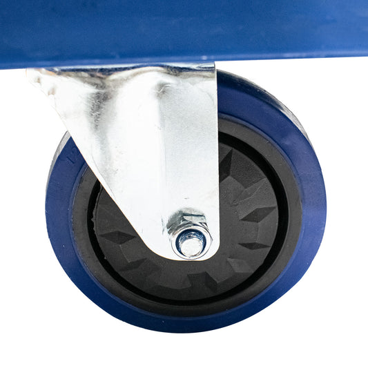 Carucior pliabil, platforma transport marfa, Naimeed D5657S, 200kg, Albastru