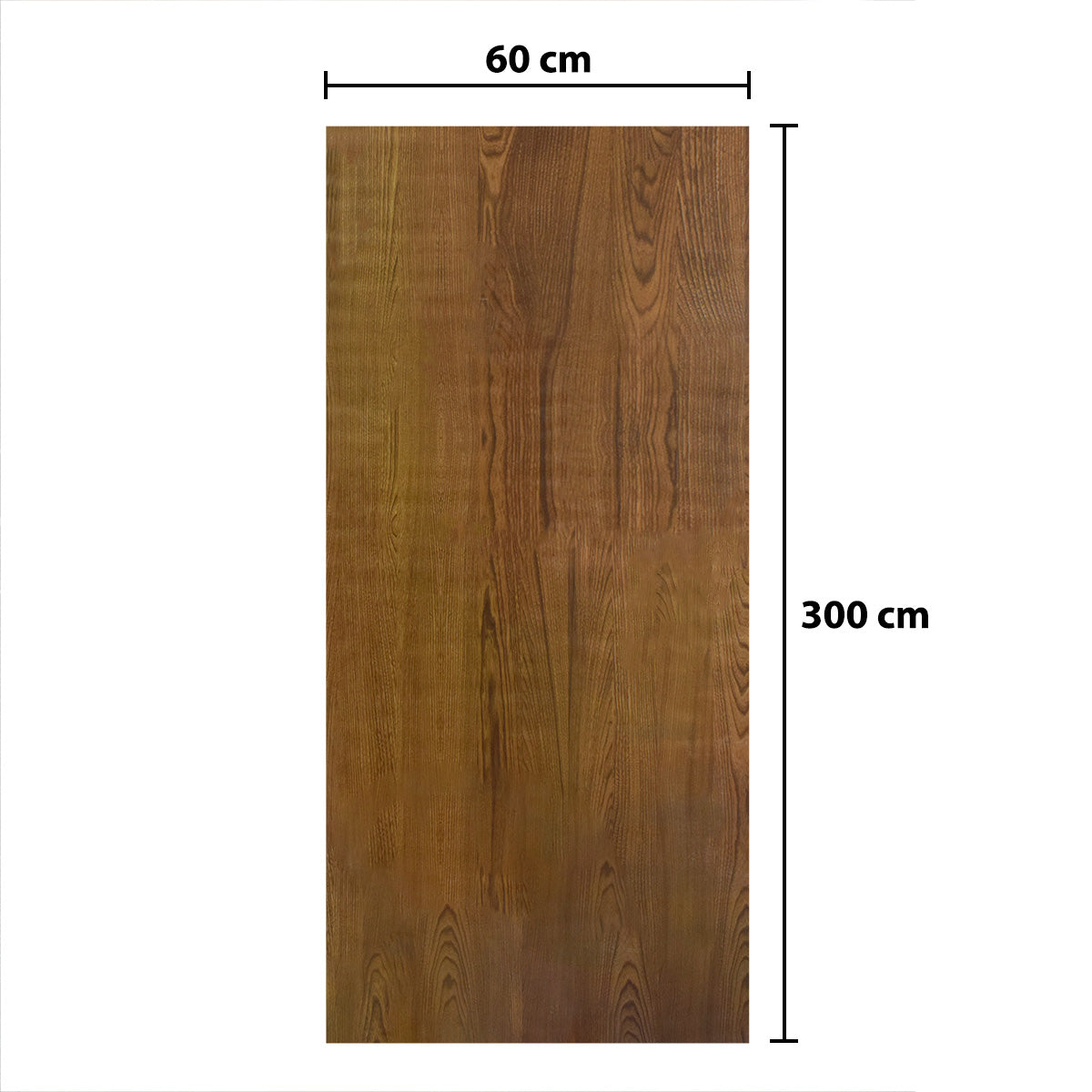 Rola panou autoadeziv, Naimeed D5690, design modern, 2mm grosime, 60x300cm, Maro