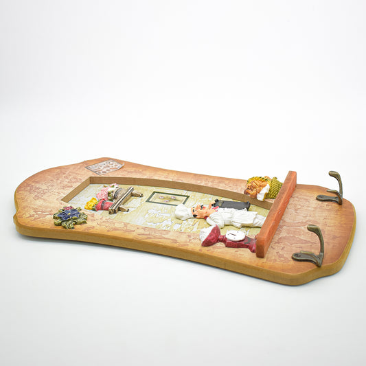 Cuier decorativ D57, 36,5x19,5 cm, m1