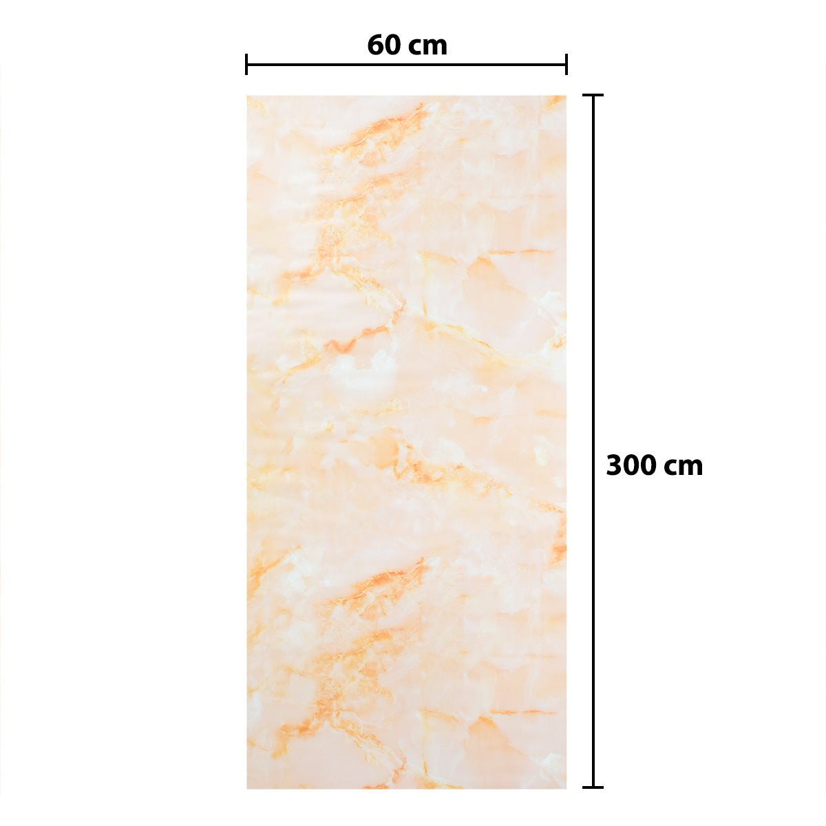 Rola panou autoadeziv, Naimeed D5704, design modern, 2mm grosime, 60x300cm, Crem