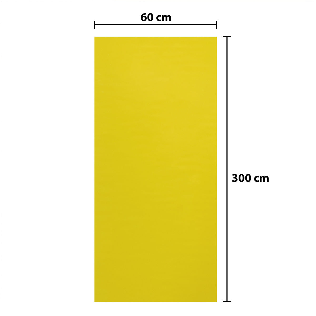 Rola panou autoadeziv, Naimeed D5711, design modern, 2mm grosime, 60x300cm, Galben
