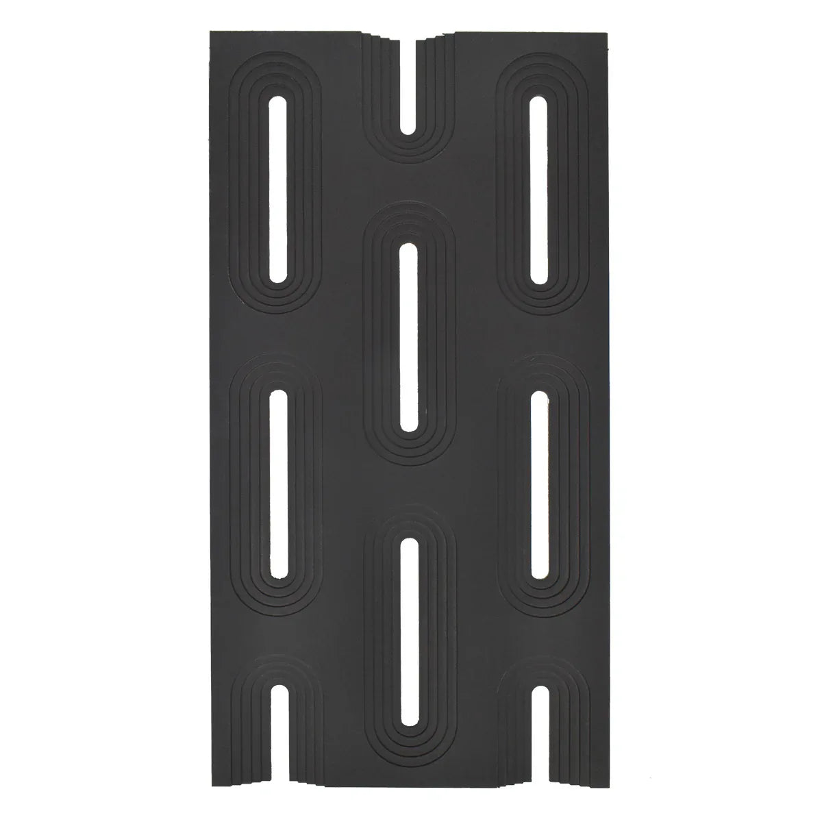 Set 4 x Panou Decorativ 3D, Naimeed D5765, ultrausor, design elegant, PU, 120 x 60 x 3 cm, Negru - 221.ro