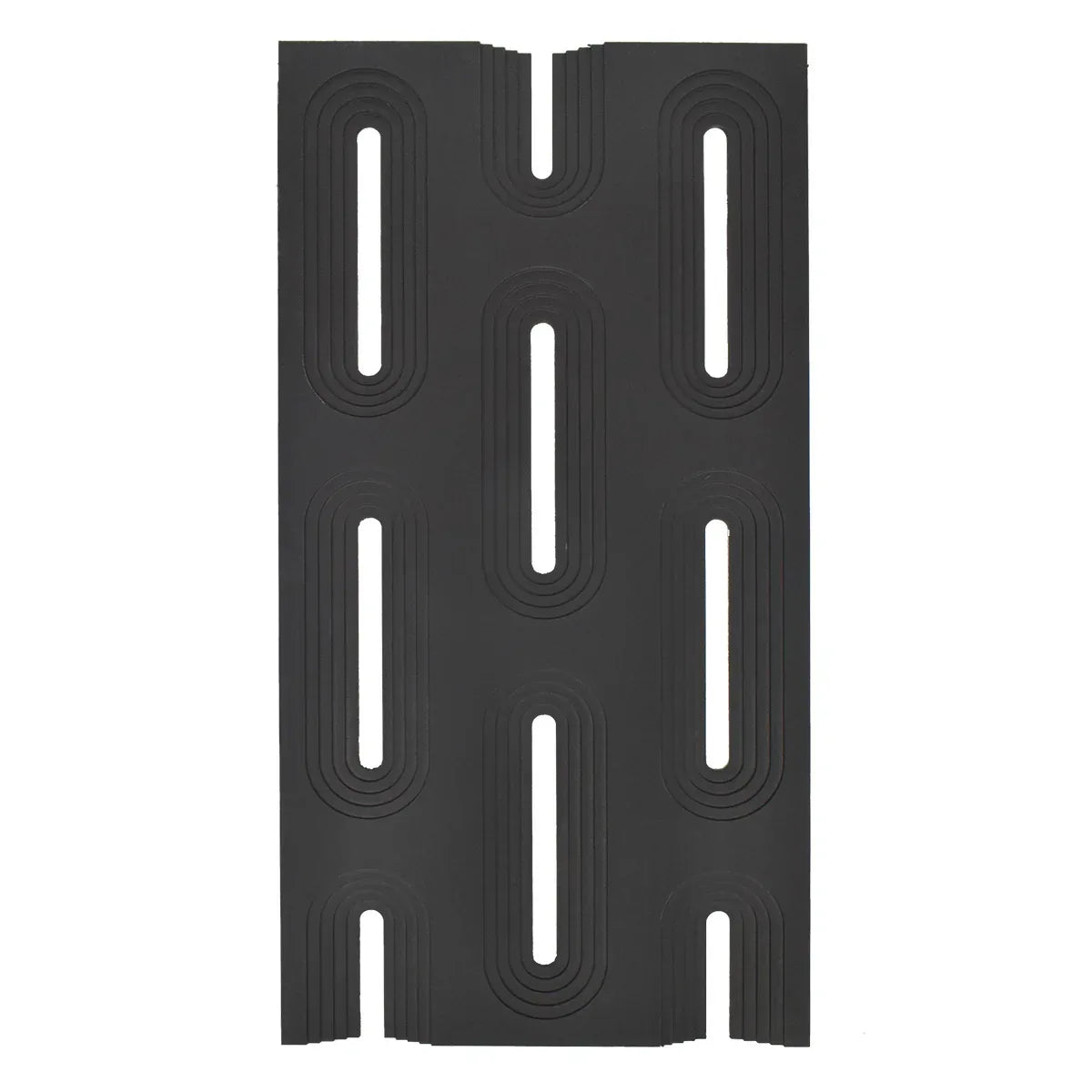 Set 4 x Panou Decorativ 3D, Naimeed D5765, ultrausor, design elegant, PU, 120 x 60 x 3 cm, Negru - 221.ro