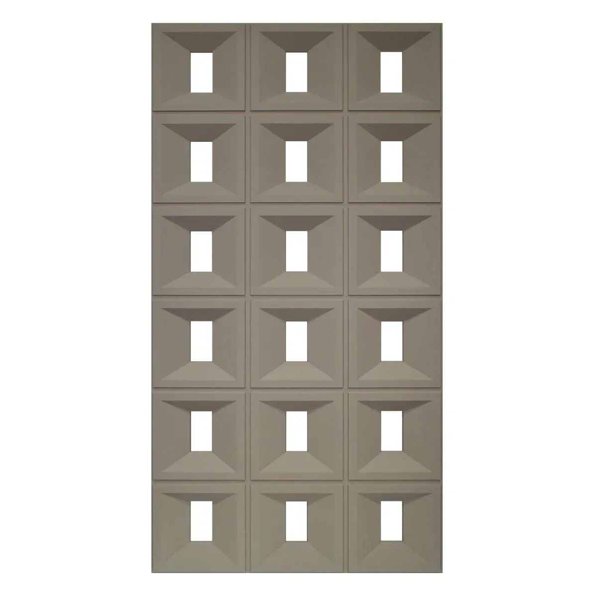 Set 8 x Panou Decorativ 3D, Naimeed D5769, ultrausor, design elegant, PU, 120 x 60 x 3 cm, Maro - 221.ro