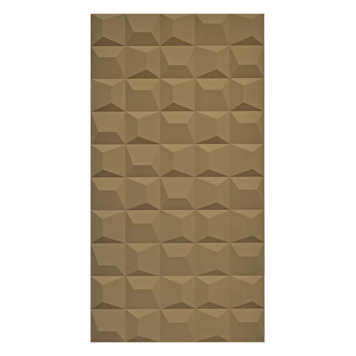 Set 12 x Panou Decorativ 3D, Naimeed D5770, ultrausor, design elegant, PU, 120 x 60 x 2.5 cm, Maro - 221.ro