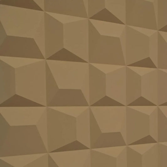Set 12 x Panou Decorativ 3D, Naimeed D5770, ultrausor, design elegant, PU, 120 x 60 x 2.5 cm, Maro - 221.ro
