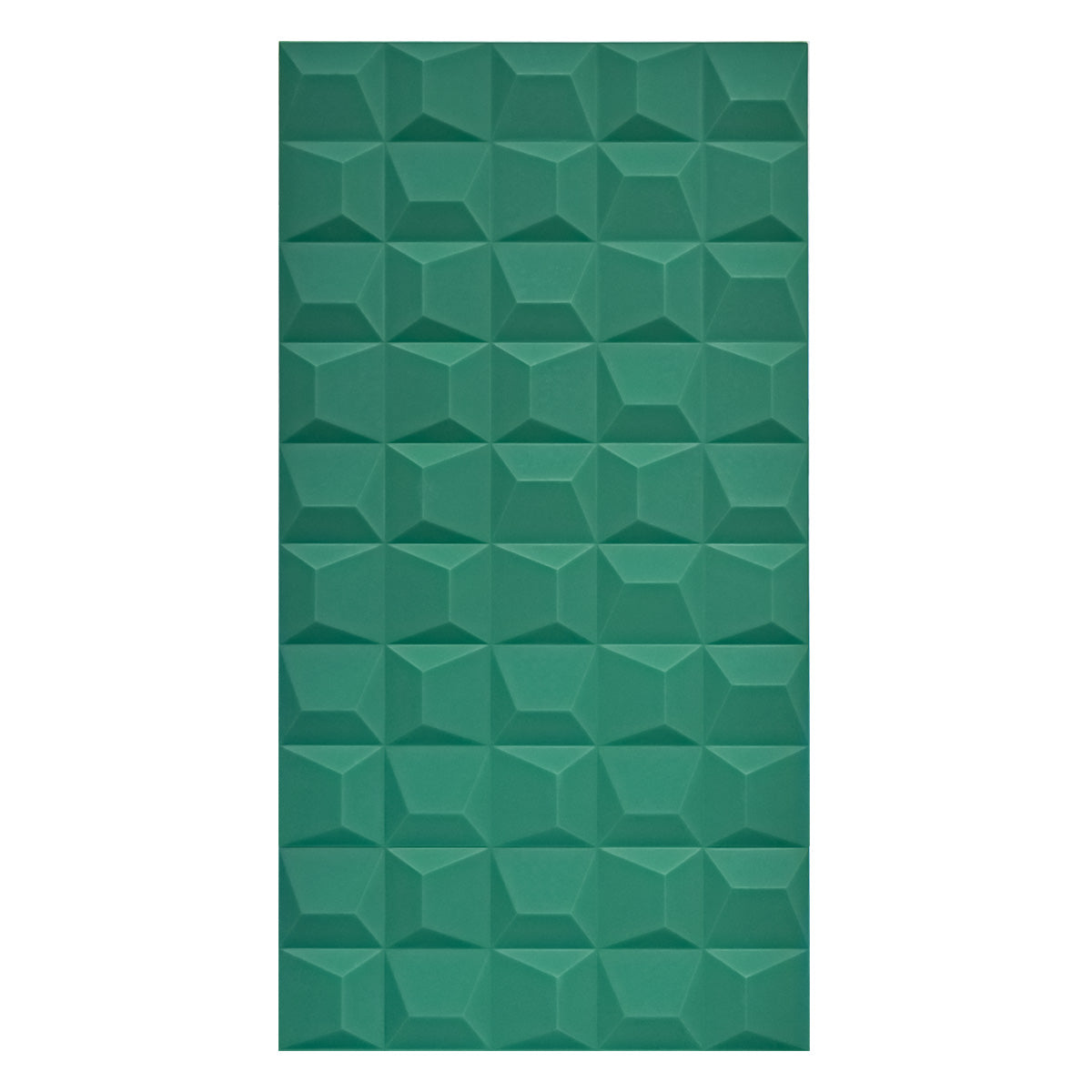 Set 12 x Panou Decorativ 3D, Naimeed D5772, ultrausor, design elegant, PU, 120 x 60 x 2.5 cm, Turcoaz - 221.ro