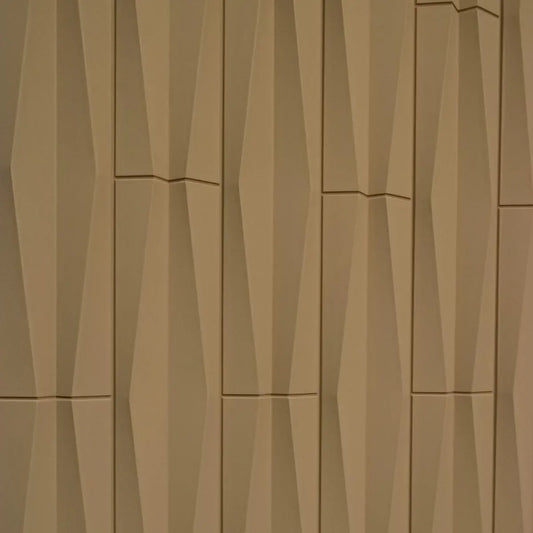 Set 6 x Panou Decorativ 3D, Naimeed D5774, ultrausor, design elegant, PU, 120 x 60 x 2.5 cm, Maro - 221.ro