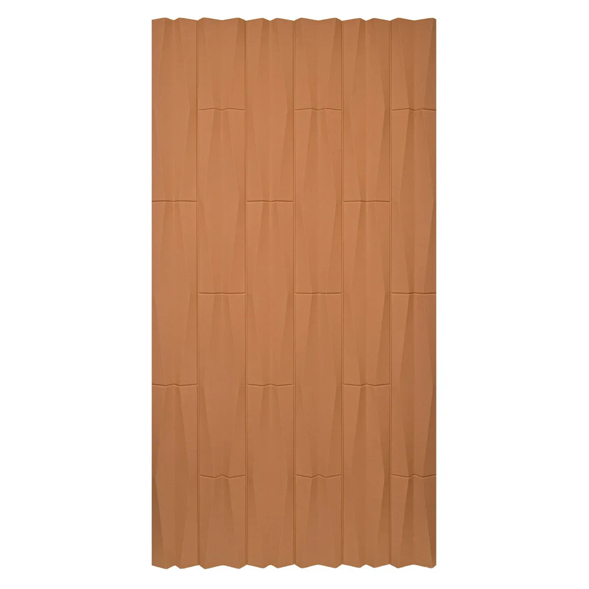 Set 5 x Panou Decorativ 3D, Naimeed D5775, ultrausor, design elegant, PU, 120 x 60 x 2.5 cm, Portocaliu - 221.ro