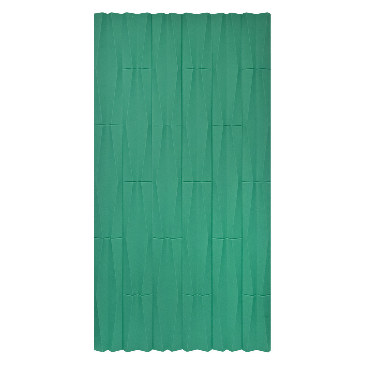 Set 12 x Panou Decorativ 3D, Naimeed D5776, ultrausor, design elegant, PU, 120 x 60 x 2.5 cm, Turcoaz