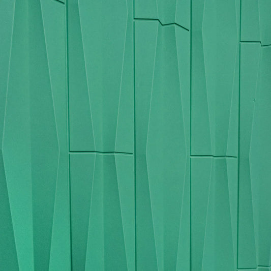 Set 12 x Panou Decorativ 3D, Naimeed D5776, ultrausor, design elegant, PU, 120 x 60 x 2.5 cm, Turcoaz - 221.ro