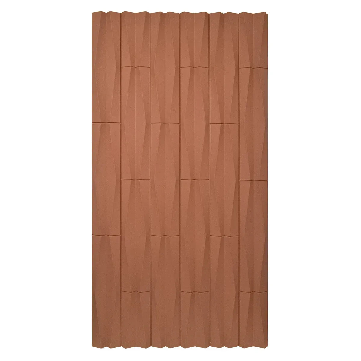 Set 12 x Panou Decorativ 3D, Naimeed D5777, ultrausor, design elegant, PU, 120 x 60 x 2.5 cm, Caramiziu - 221.ro