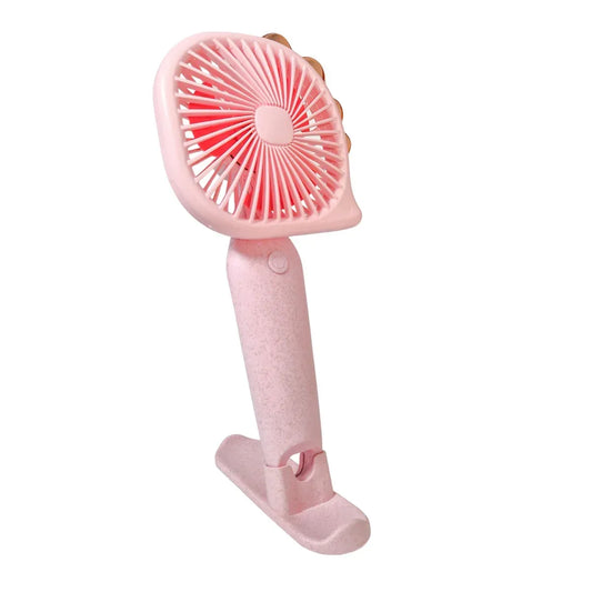 Ventilator, cu acumulator, Naimeed D5826, USB, Roz, 112x212x43 mm - 221.ro