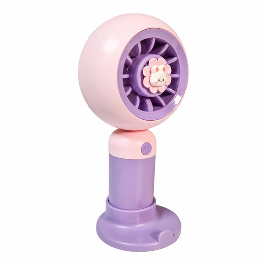 Ventilator, cu acumulator, Naimeed D5831, USB, Mov, 80x150x57mm