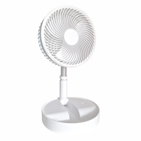 Ventilator, cu acumulator, Naimeed D5837, USB, Alb, 195x862x195mm - 221.ro
