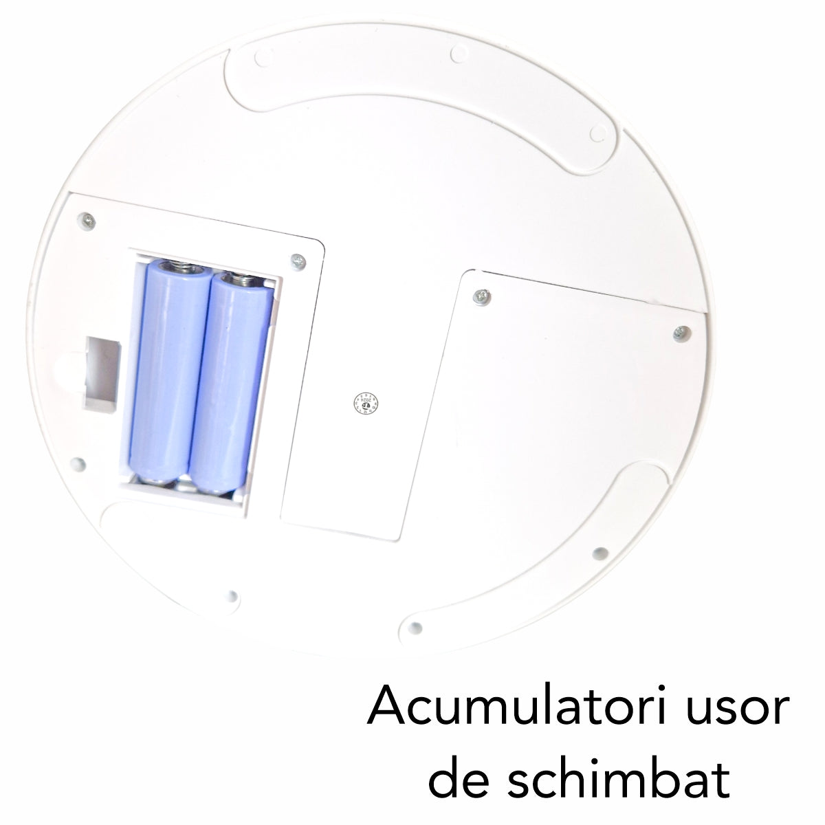 Ventilator, cu acumulator, Naimeed D5837, USB, Alb, 195x862x195mm