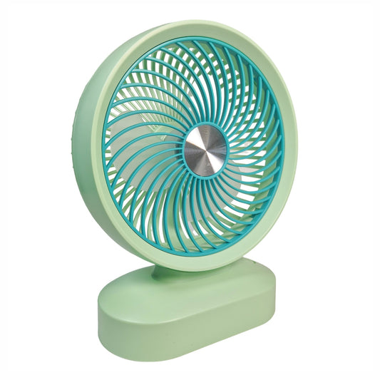 Ventilator, cu acumulator, Naimeed D5852, USB, Verde, 197x255x78mm