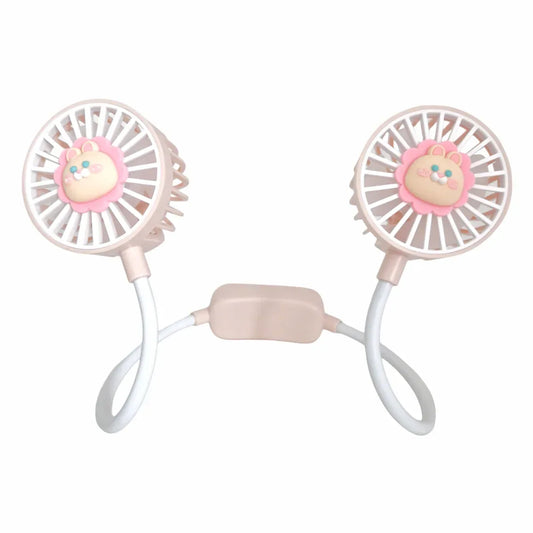 Ventilator, cu acumulator, Naimeed D5870, USB, Roz, 60x600x40mm - 221.ro