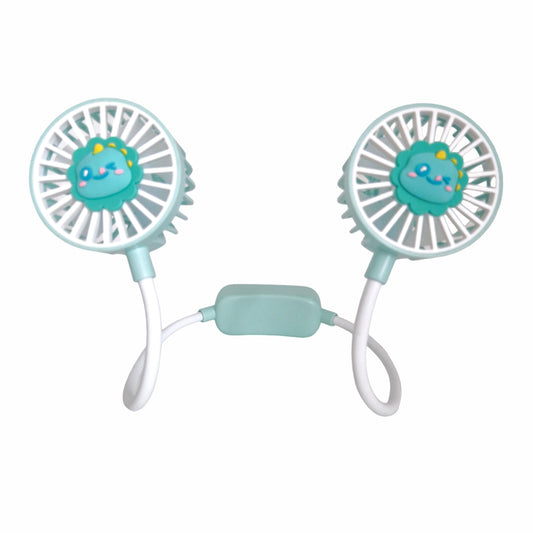 Ventilator, cu acumulator, Naimeed D5871, USB, Turcoaz, 60x600x40mm