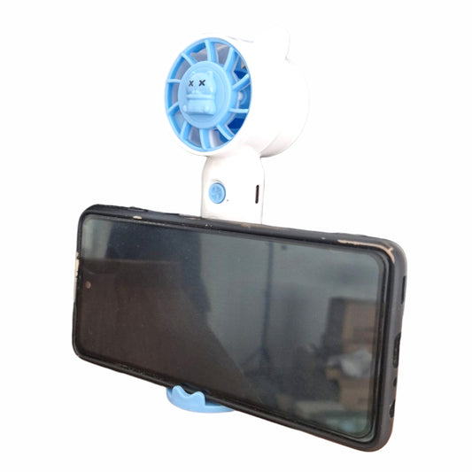 Ventilator, cu acumulator, Naimeed D5874, USB, Alb, 50x178x47mm