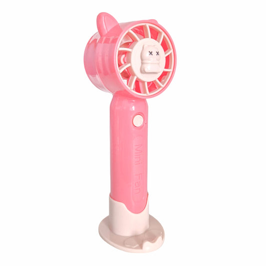 Ventilator, cu acumulator, Naimeed D5875, USB, Roz, 50x178x47mm