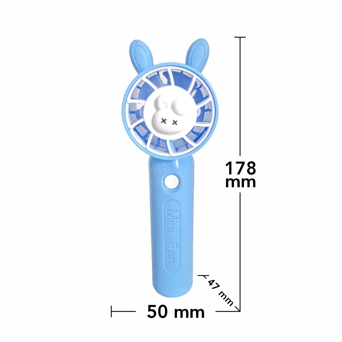 Ventilator, cu acumulator, Naimeed D5877, USB, Albastru, 50x178x47mm - 221.ro