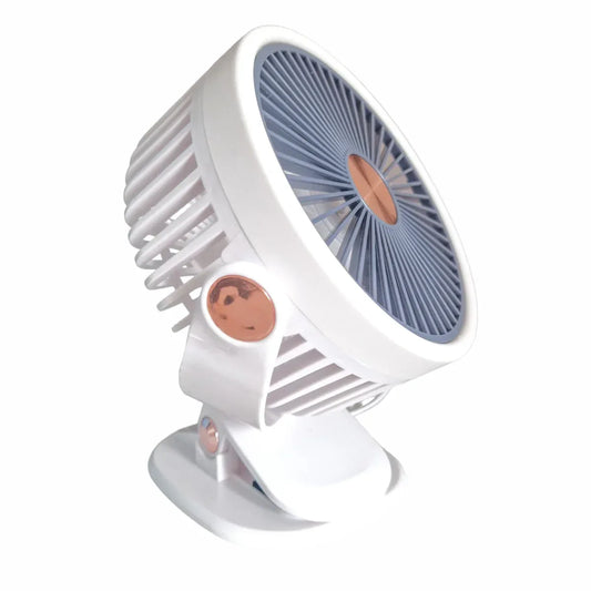 Ventilator, alimentare USB, Naimeed D5882, Alb, 170x200x120mm - 221.ro