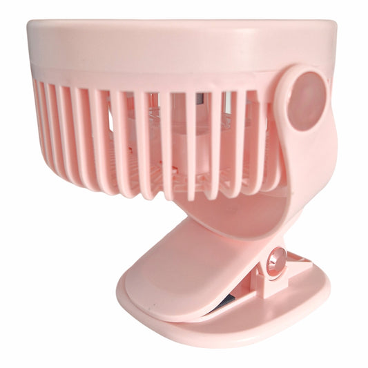 Ventilator, alimentare USB, Naimeed D5883, Roz, 170x200x120mm