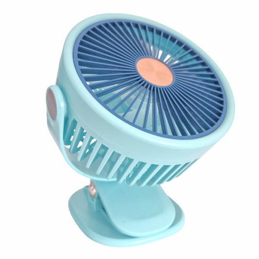 Ventilator, alimentare USB, Naimeed D5884, Turcoaz, 170x200x120mm