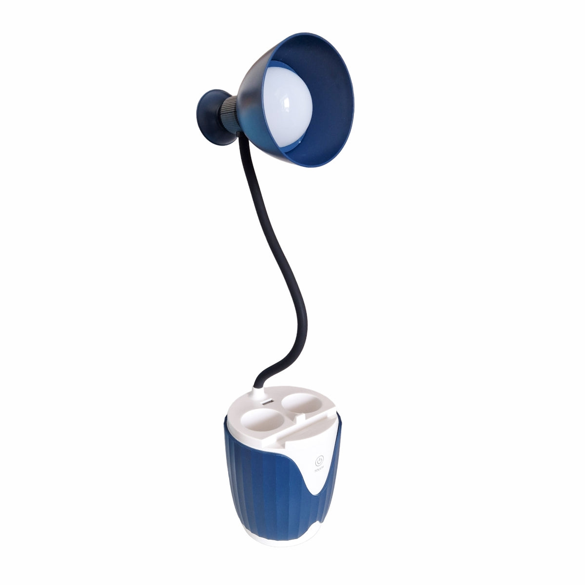 Veioza cu lumina LED, Naimeed D5887, Albastru, cu touch, incarcare USB telefon 100x437x117mm