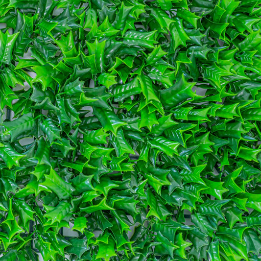 Panou din plante artificiale, cu frunze, Naimeed D5900, Verde, 600x400mm