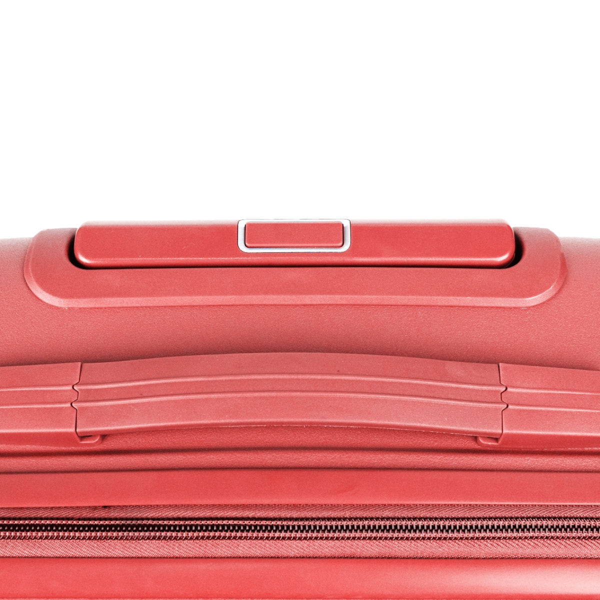 Troler voiaj Mare L, StowAway, Naimeed D5969, 4 roti duble 360 grade detasabile , PP, inchidere cifru, Rosu, 44x26x61cm