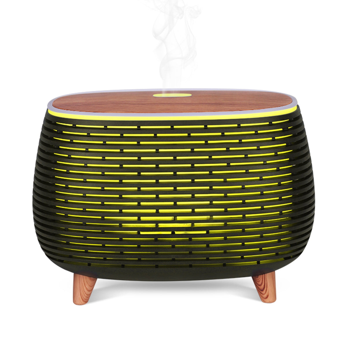 Umidificator cu aromaterapie, Naimeed D6029, Negru, 200x145x123mm